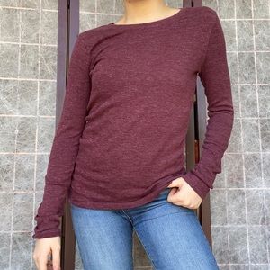 Merona — Maroon Long Sleeve